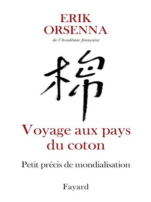 cover image of Voyage aux pays du coton